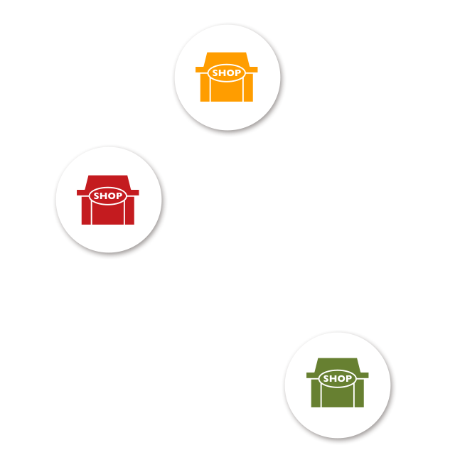 お店の情報をネット上に公開